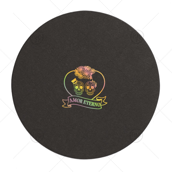 Amor Eterno Coaster Round Coaster (Foil)