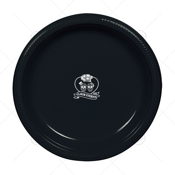 Amor Eterno Plate Appetizer Plate (Foil)