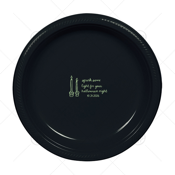 Spark Some Light Plate Appetizer Plate (Foil)