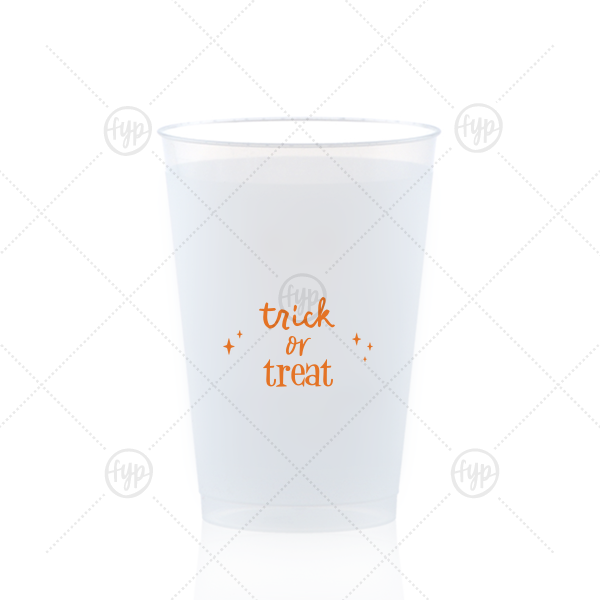 Trick Or Treat Cup 12-oz. Frosted Cup (Ink)