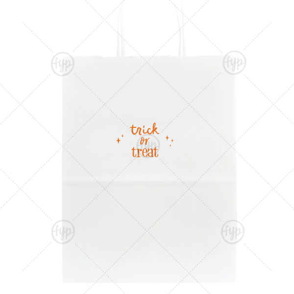 Trick Or Treat Bag Gift Bag (Foil)