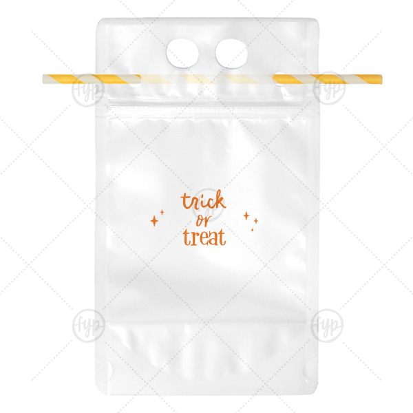 Trick Or Treat Drink Pouch Drink Pouch (Foil)