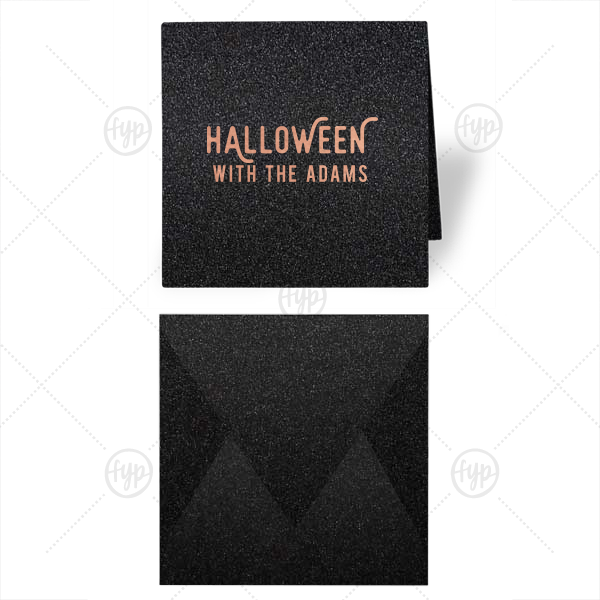 Light Up the Halloween Night Gift Enclosure Gift Enclosure (Foil)