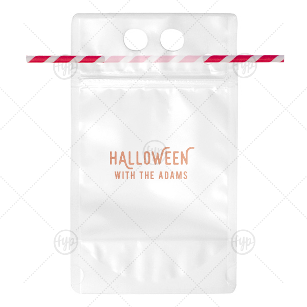 Light Up the Halloween Night Drink Pouch Drink Pouch (Foil)