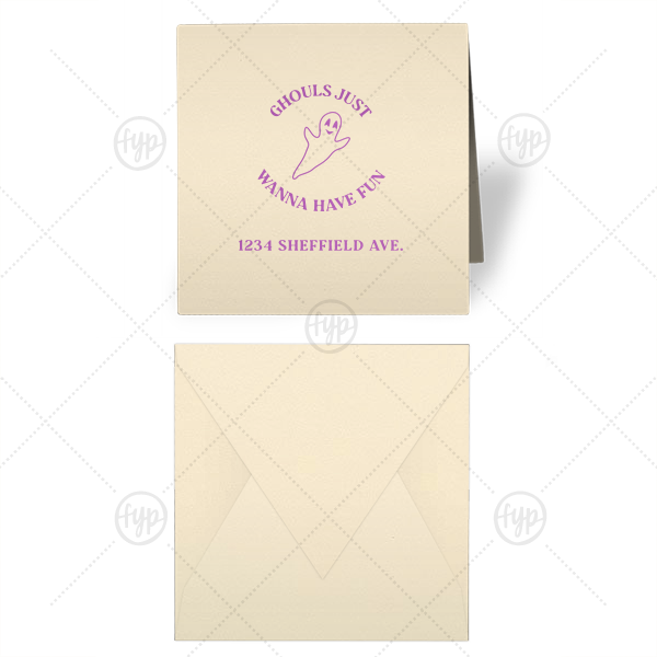 Ghouls Just Wanna Have Fun Gift Enclosure Gift Enclosure (Foil)
