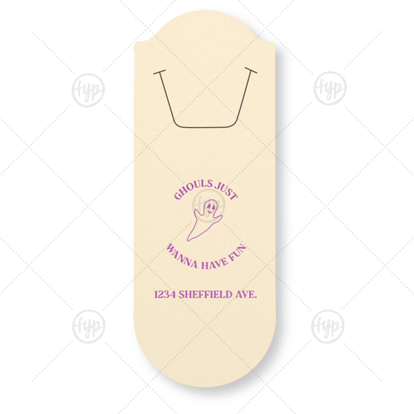 Ghouls Just Wanna Have Fun Bookmark Rounded Bookmark (Foil)