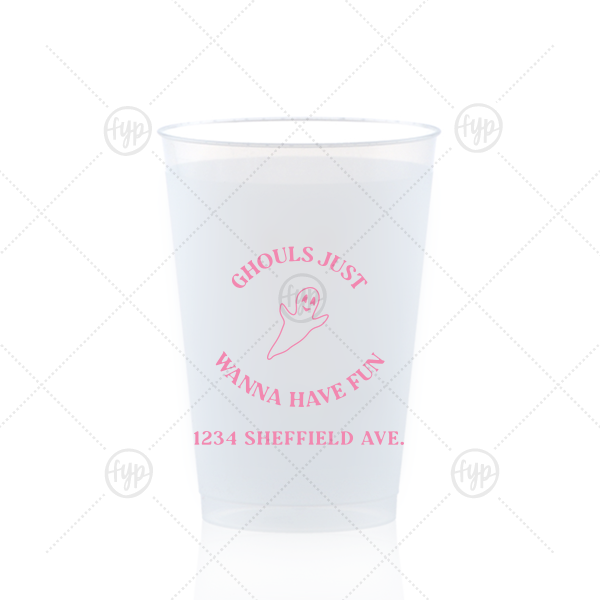 Ghouls Just Wanna Have Fun Cup 12-oz. Frosted Cup (Ink)