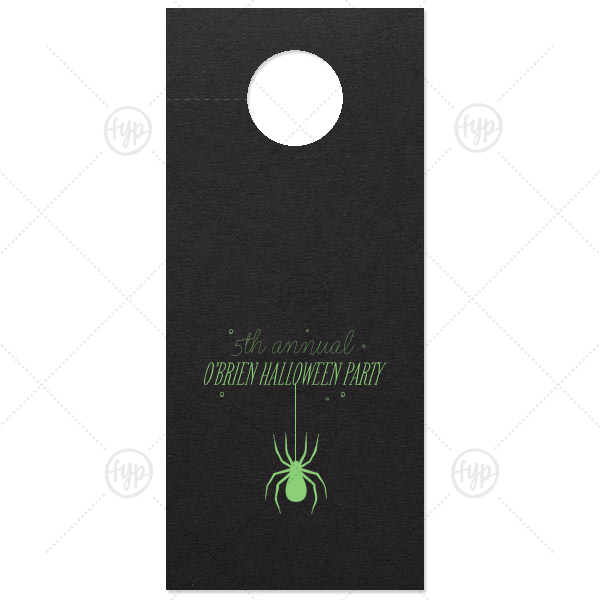Spider Halloween Door Hanger Door Hanger (Foil)