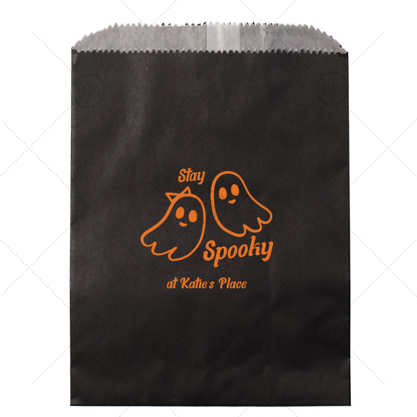 Stay Spooky Groovy Halloween Bag Cookie Bag (Foil)