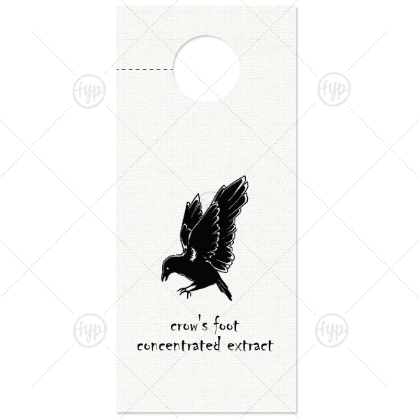 Crow's Foot Door Hanger Door Hanger (Foil)