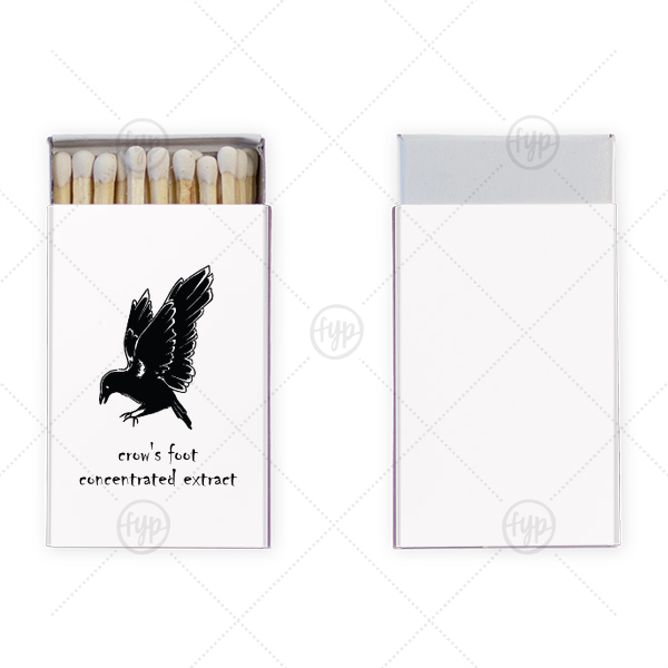 Crow's Foot Match Classic Matchbox (Foil)