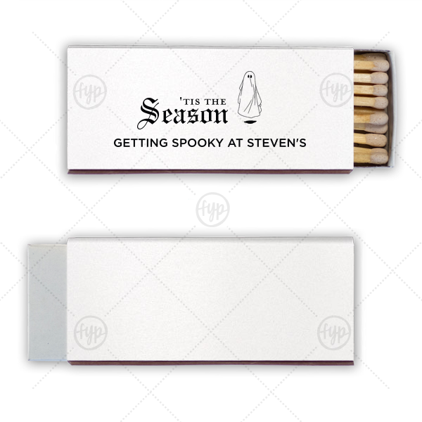 Getting Spooky Match Candle Matchbox (Foil)