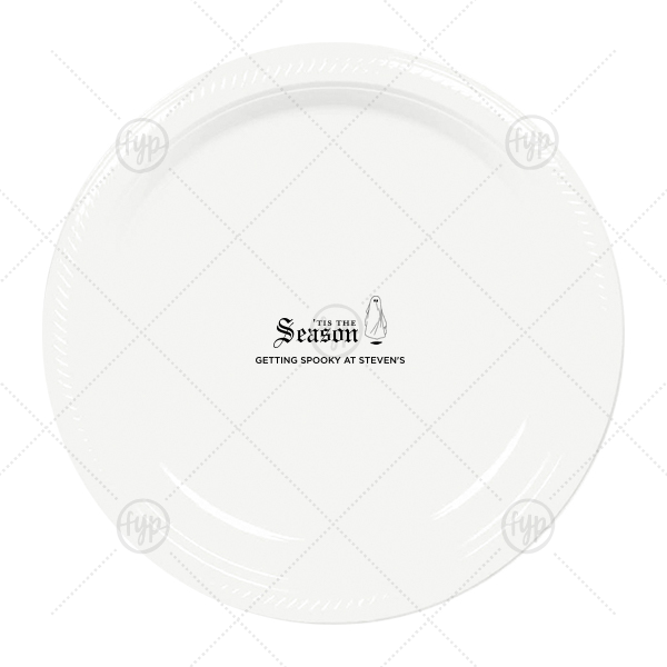 Getting Spooky Plate Dinner Plate (Foil)