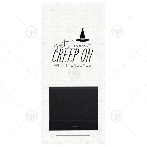 Get Your Creep On Sprinkler Sleeve Sparkler Sleeve with Matchbook (Foil)