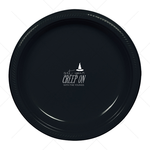Get Your Creep On Plate Dinner Plate (Foil)