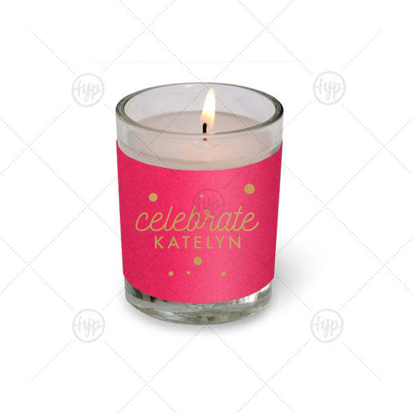Celebrate Confetti Votive Candle |
